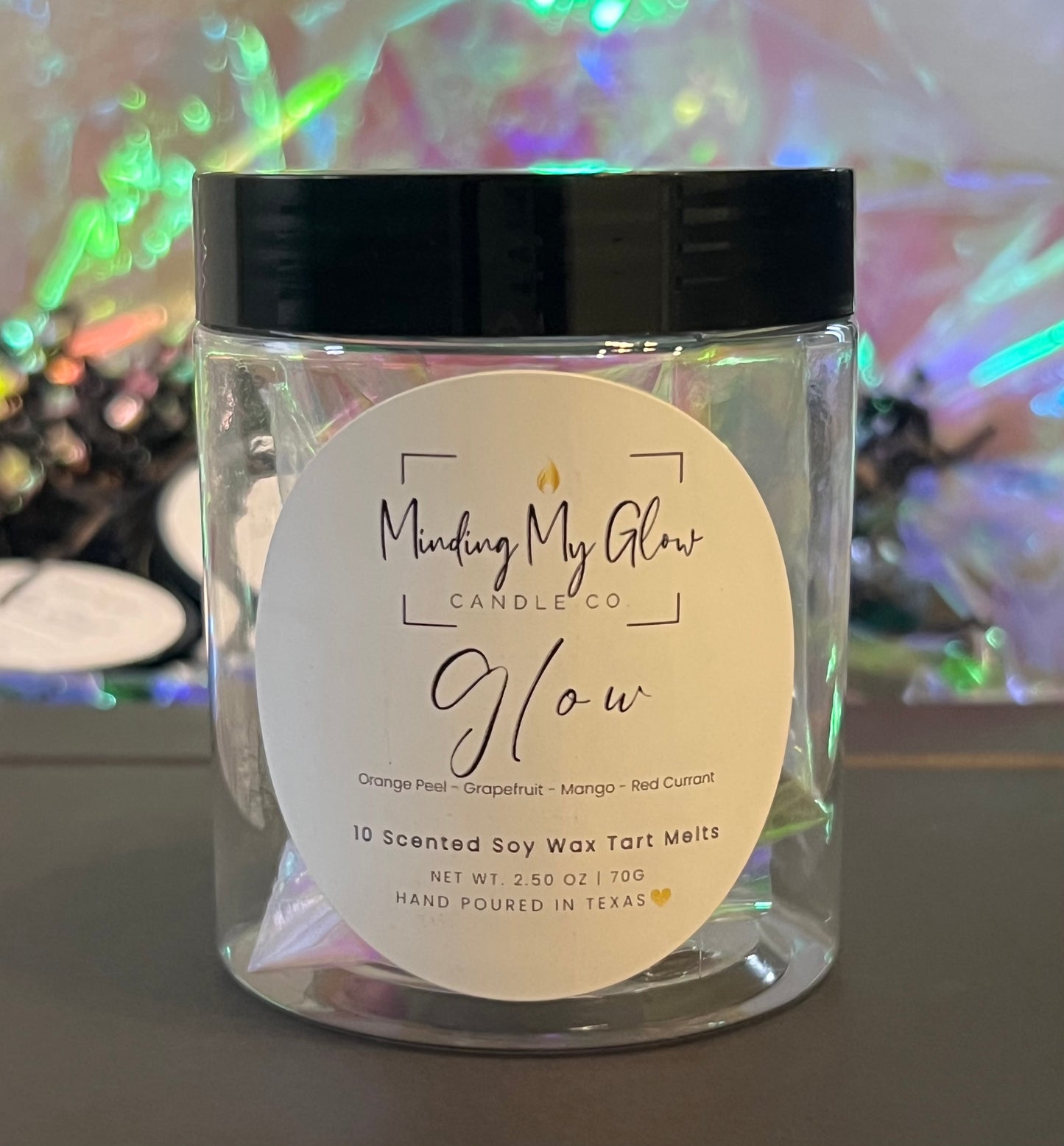 Glow - Soy Wax Scented Tart Melts - *Quantity 10