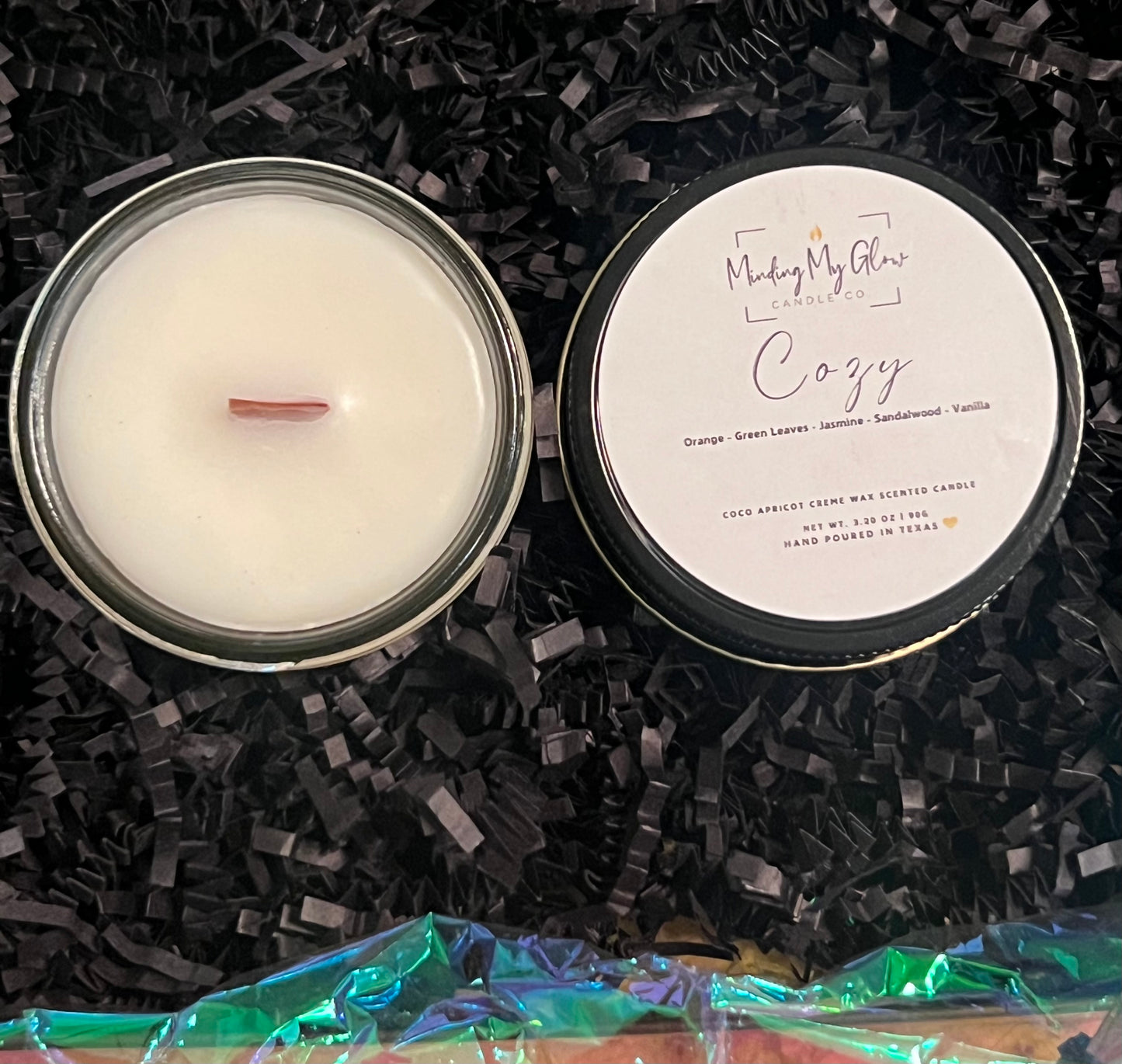 Cozy - Minis (Candle) - *crackling wood wick