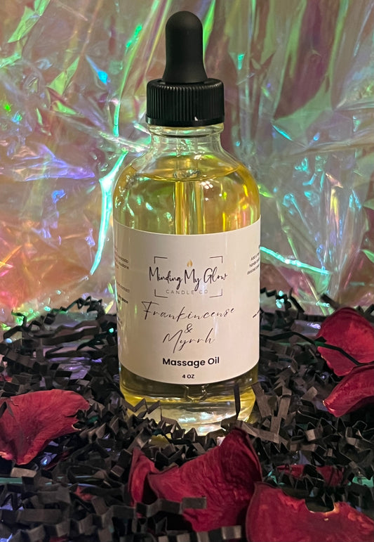 Frankincense & Myrrh - 4 oz Massage Oil