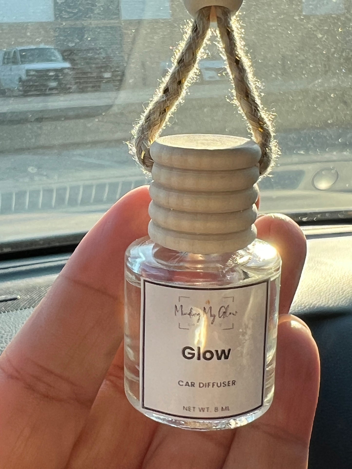 Car Fragrance Diffuser - 8 ml (clear cylinder) - Scentsations Collection